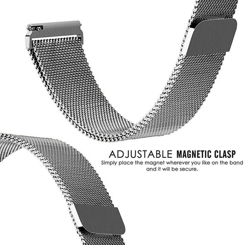 Magnetic Milanese Loop Watch Band Strap for LG Watch Style W270 - Picture 20 of 21