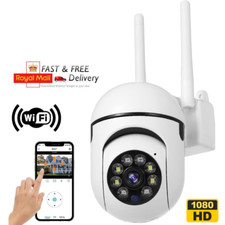 1080P 2.4G WIFI IP Camera USB Wired Indoor HD PTZ CCTV Home Smart Security IR UK