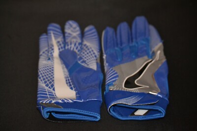 NEW NikeVapor Jet 4.0 Football Receiver Gloves Blue PGF412 480 3XL