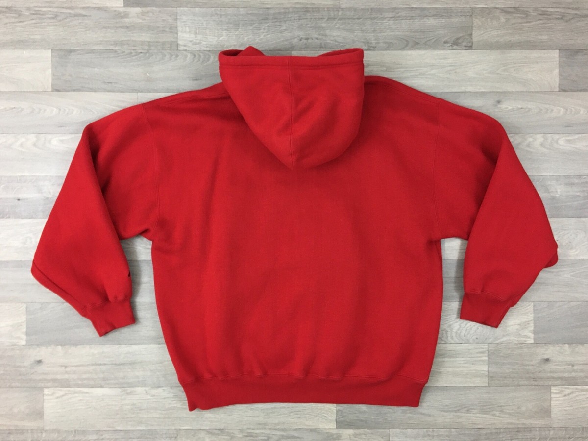 Vintage Johnny Blaze Heavyweight Hoodie Red Vintage Wu-Tang WuWear