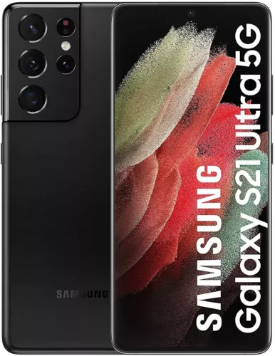 Samsung Galaxy S21 Ultra 5G SM-G998U 256GB schwarz voll entsperrt GSM+CDMA Handy - Bild 1 von 6