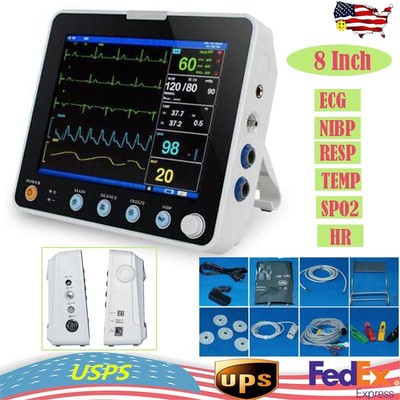 Real-Time Patient Monitor Portable Multi-Parameter Signs for Health
