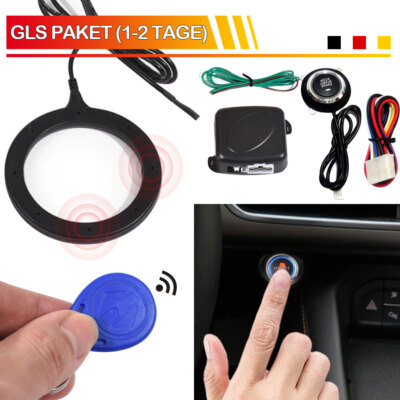 12 V Auto Keyless Entry Engine Start Alarm System Zündschalter Schalter RFID DE