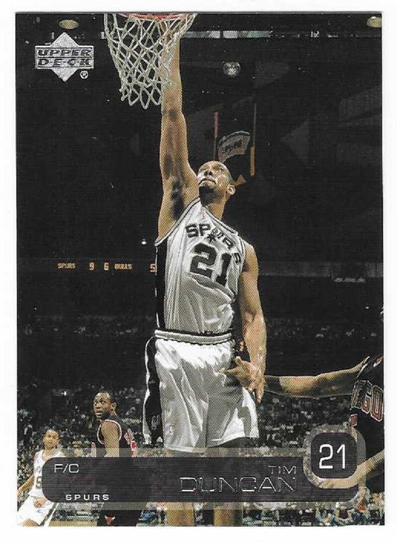 TIM DUNCAN 2002-03 Upper Deck Basketball # 149 San Antonio Spurs HOF NM - MT