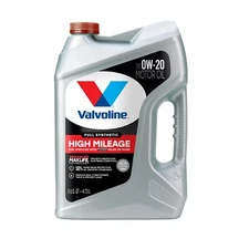 Valvoline Full Synthetic High Mileage Motor Oil 5 QT MaxLife Technology