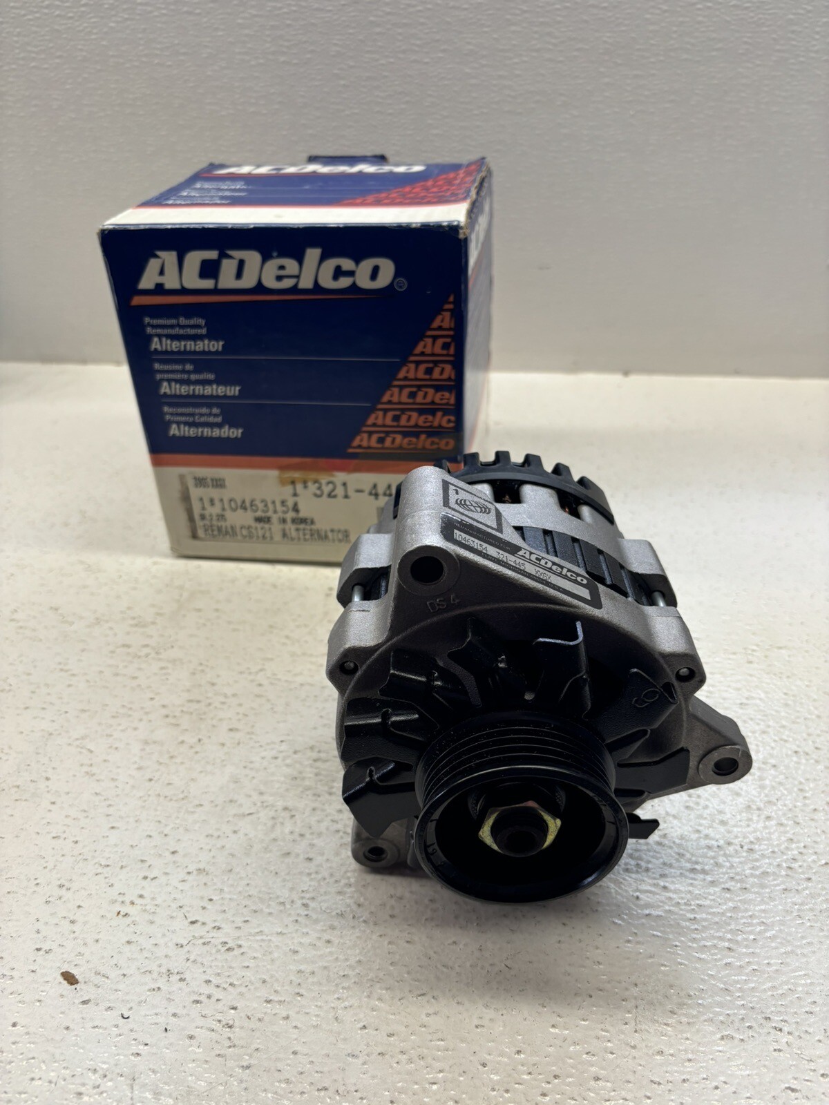 ACDelco 321-445 Alternator GM#10463154 OEM