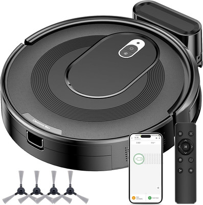 Robot Vacuum Cleaner,2800Pa Suction,720Ml Large Capacity,120 Mins Runtime,Self-C