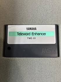 Vintage Yamaha TWE-01 TeleWord Enhancer Word Processor MSX CX5M Cartridge Boxed