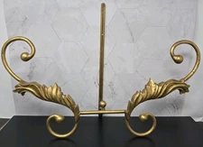 Italian Gold Guild Book Stand Picture Art Stand Holder Hollywood Regency 21"