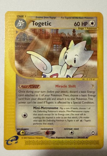 Togetic 039/147 Aquapolis Regular LP
