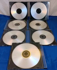 7 Memorex DVD-RW 120 Minutes 4.7GB New In Cases