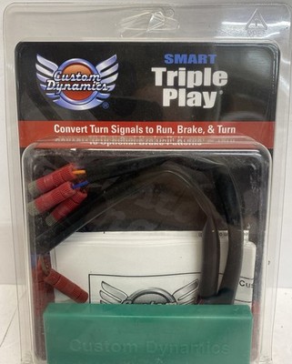 Custom Dynamics 2050-0156 Module To Convert Turn Signals To Run, Brake & Turn