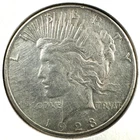 1923-S $1 Silver Peace Dollar (89385)