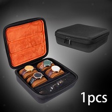 Watch Storage Case with Zipper EVA Practical Dustproof Gift Watch Organizer
