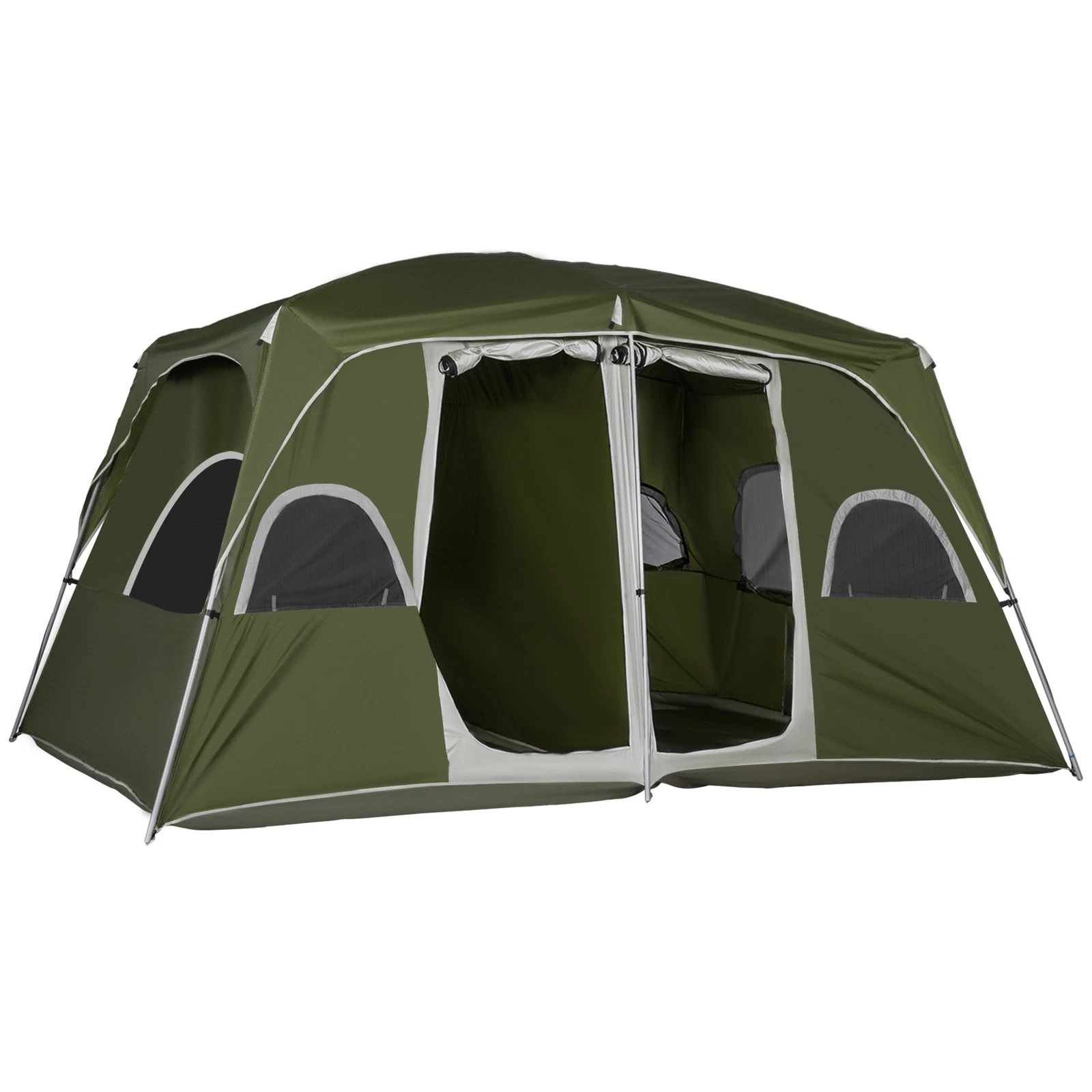 Outsunny Camping Tent Family Tent 4-8 Person 2 Room Divider Curtain Easy Set Up
Opens in a new windo