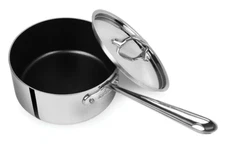 All-clad D3 3-ply Bonded 3- qt Nonstick Sauce Pan with lid