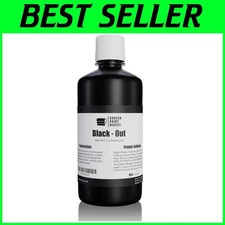 High Opacity Black Dye Ink - Screen Printing