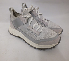 Clarks Grey ATL Trek Knit Waterproof Trainers Size 6D  (Hol)