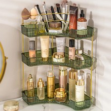 3-Tier Corner Bathroom Organizer Storage for Makeup Skincare Perfumes