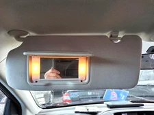 2015-2016 Honda CRV Driver Left Side Sun Visor Illuminated Gray