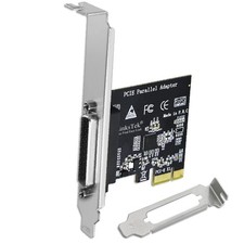 1-Port PCI Express Parallel Card for Printers, IEEE 1284 Standard DB25 LPT PC...