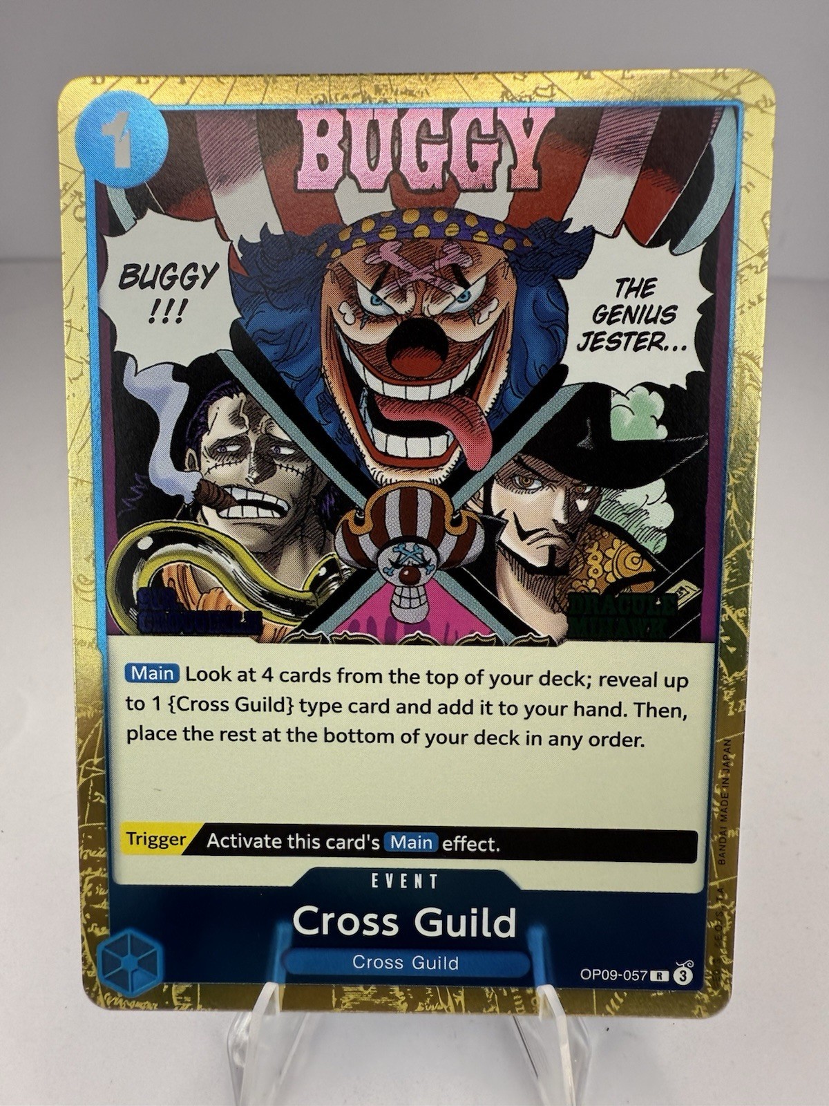 Cross Guild OP09-057 Rare Foil Emperors in the New World One Piece Mint NM