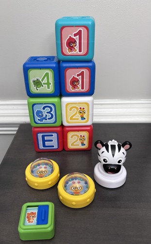 Baby Einstein Connectables Add & Stack Magnetic Activity Blocks Set