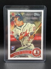 Topps Shoebox Treasures 2025 Mike Trout Rookie Angels #22 Baseball Card. rookie card picture