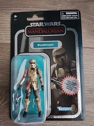 Star Wars The Mandalorian Carbonized Shoretrooper Vintage Collection Kenner