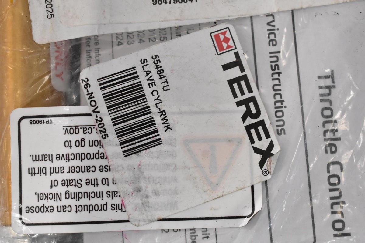 Terex 12-120-0 Slave Cylinder 55484TU Hydraulic Cylinder & Rod