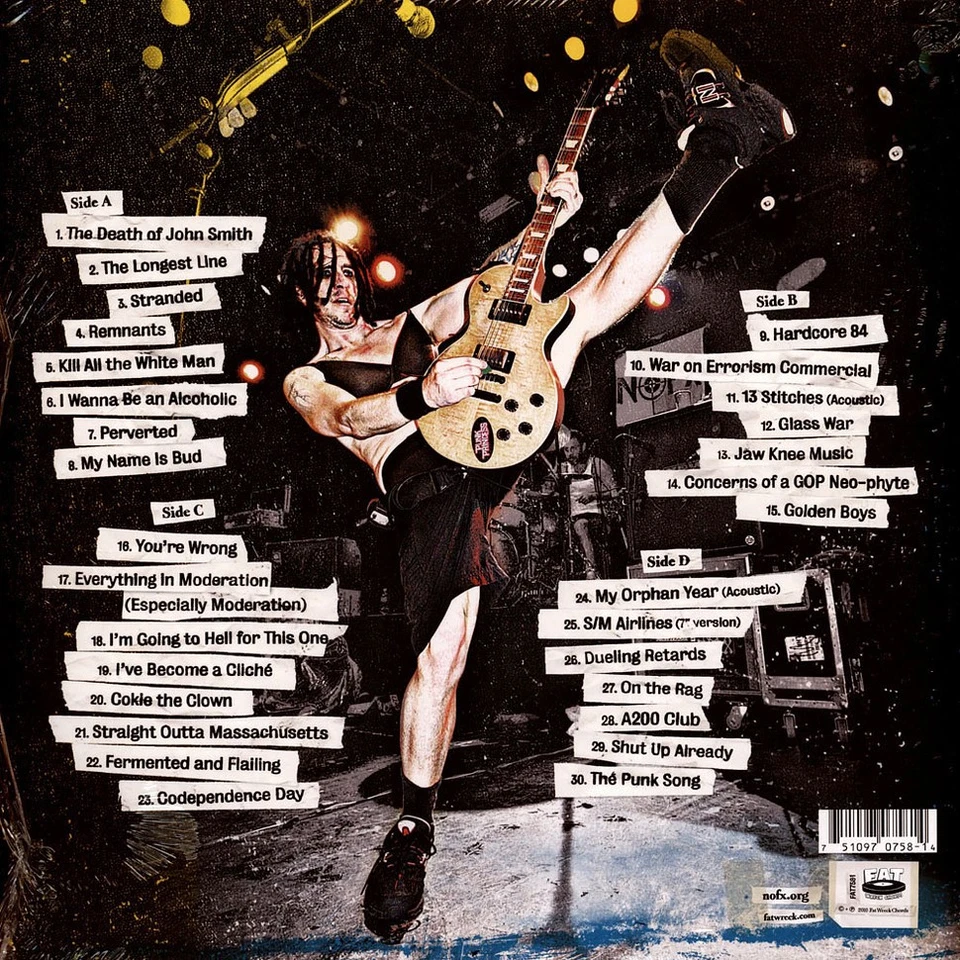 NOFX - The Longest EP (Vinyl 2LP - 2010 - US - Reissue) - Bild 2 von 2