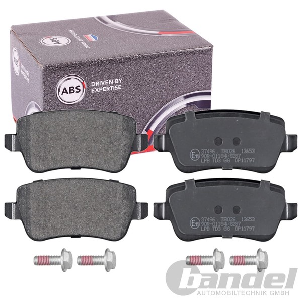 A.B.S. BremsbelÄGe Hinterachse Passend FüR Fiat Croma | 37496-image