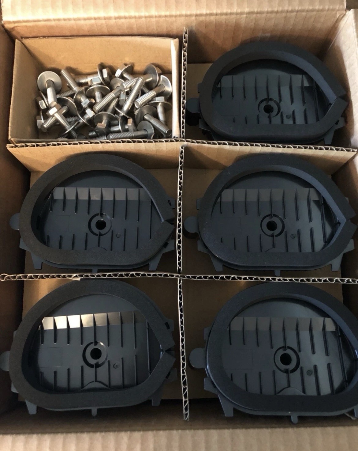 Zep Tesla Solar Complete Mounting Block and Flashing Insert ( Lot of 10)