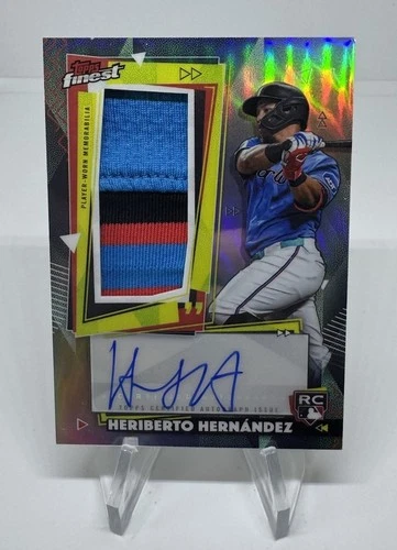 2026 Topps Finest Heriberto Hernandez Base (RAW)