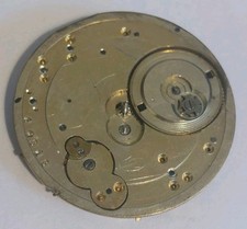 Vintage Mechanical Pocket Watch Movement Balance ok 