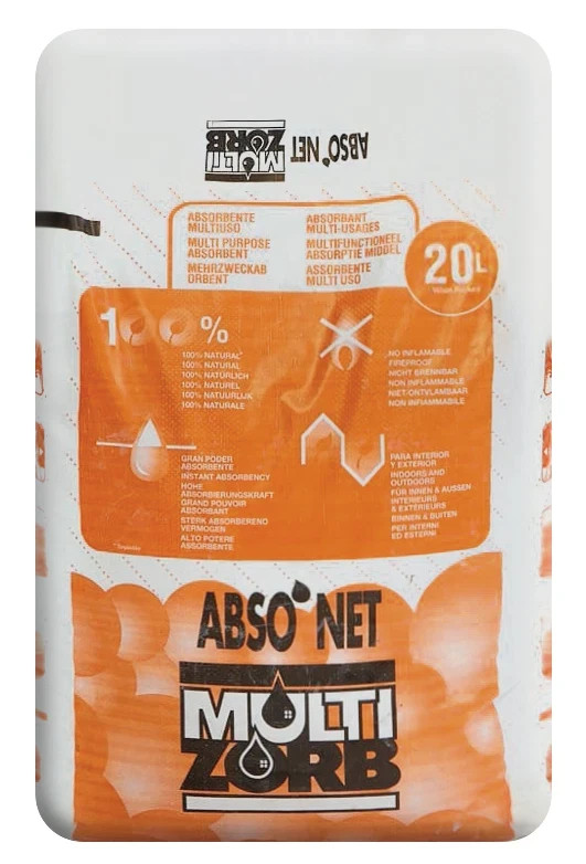 Multi-Zorb 20L Oil Absorbent Granules – Workshop & Industrial Spill Absorber
