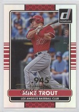 2015 Panini Donruss Stat Line Career 296/400 Mike Trout #100 fm0