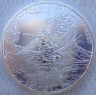 1 oz. 2028 LIBERTATTERED #8 Zombucks World Series rounds .999 fine silver