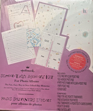 Hallmark SCHOOL DAYS Memory Kit for Hallmark Large Photo Albums Post Bound READ
