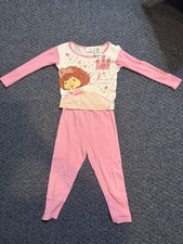 Vintage Strawberry Shortcake Two Piece Pajama Set Size 4 Girl