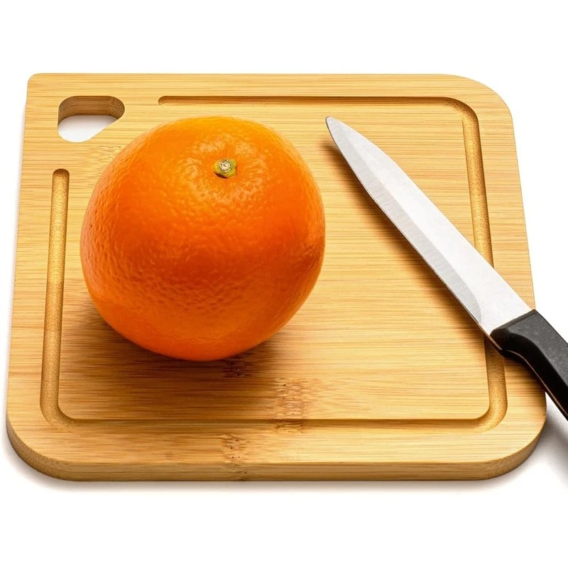 Juego de mini tablas de cortar de bambú ligeras tablas de cortar hogar viaje camping EE. UU. Foto 3 de 4