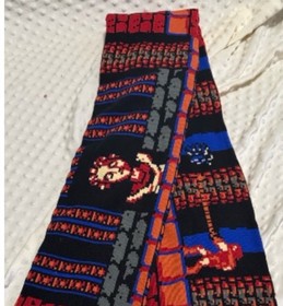 Loot Gaming Castlevania Knit Scarf Nintendo NES Double Layered Great Graphics
