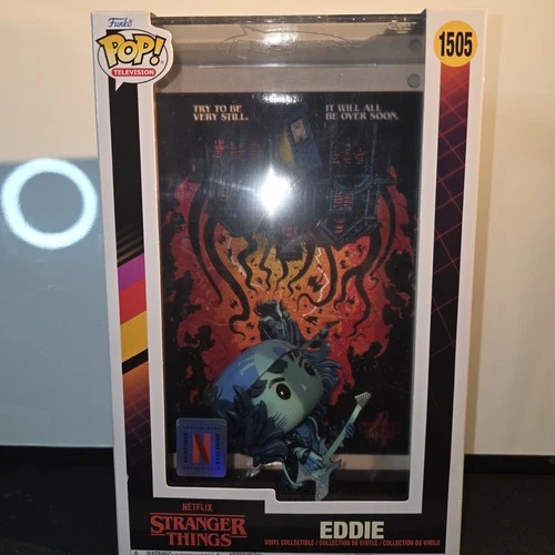 Funko Pop! #1505; Stranger Things; Eddie; Netfilx Exclusive; Ships Within 24hrs