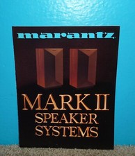 Original Marantz Brochure for Mark II Speaker Systems