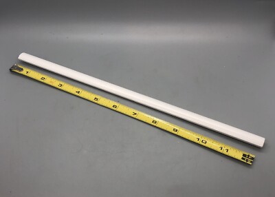 10pc White Matte Urban Brick 0.5x12'' Jolly Ceramic Trim Pencil Tile 10 Linear ft