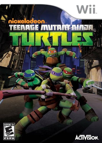 Teenage Mutant Ninja Turtles Wii excellent état livraison rapide - Photo 1 sur 1