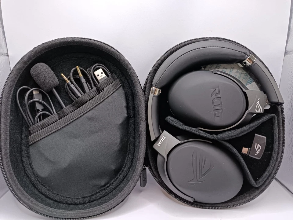 ASUS ROG Strix Go 2.4 Gamingheadset, kabelgebunden und kabellos , Schwarz - Bild 3 von 4