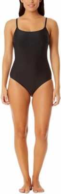 Hurley Women's Straight Back One Piece Swimsuit Black
