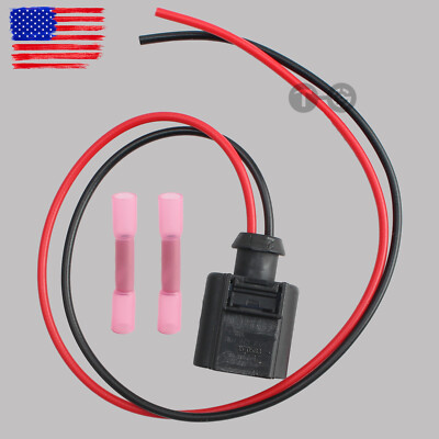2 Pin New 8K0973702 8K0 973 702 Male Connector Cable for VW Audi