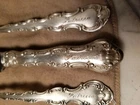 Gorham STRASBOURG -Three (3) pcs. Knife Fork Spoon - Monogrammed "PATRICIA"